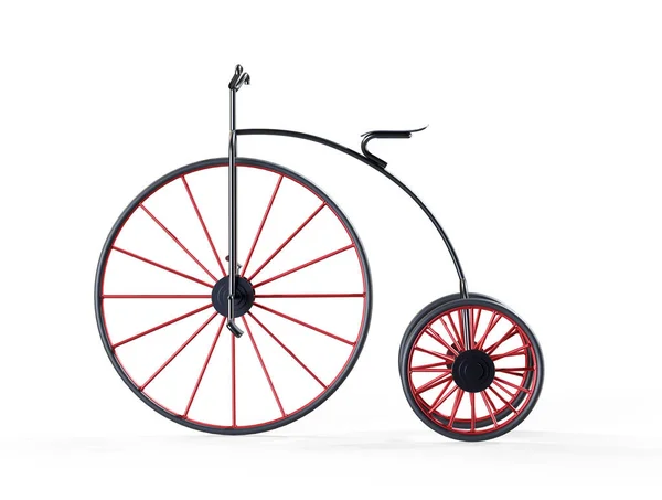 Rotes Fahrrad Fahrrad Themenelemente Street Speed Sportfahrrad Render — Stockfoto
