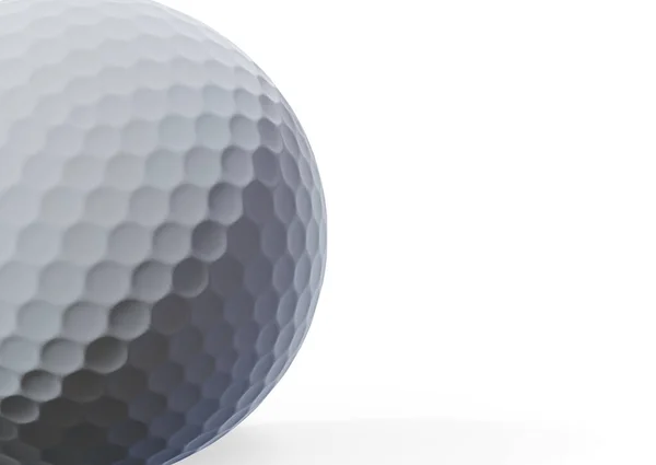 Golf Ball White Tee Render —  Fotos de Stock