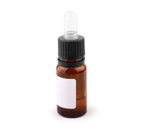 Σπρέι Λευκό Πλαστικό Μπουκάλι Ρινικό Αντισηπτικό Φαρμάκων Έτοιμοι Για Σχέδιό — Φωτογραφία Αρχείου