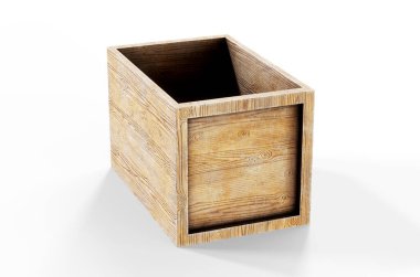 Akıllı TV seti için büyük kahverengi karton desenli kutu ambalajlama, 3D görüntüleme