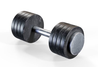 Bronz Dumbbell 3d Görüntü 3D