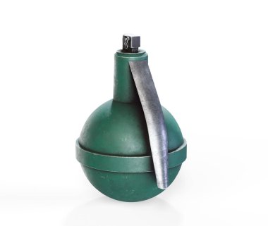Siyah El Flash Bang Sis Bombası 3d illüstrasyon 3d render