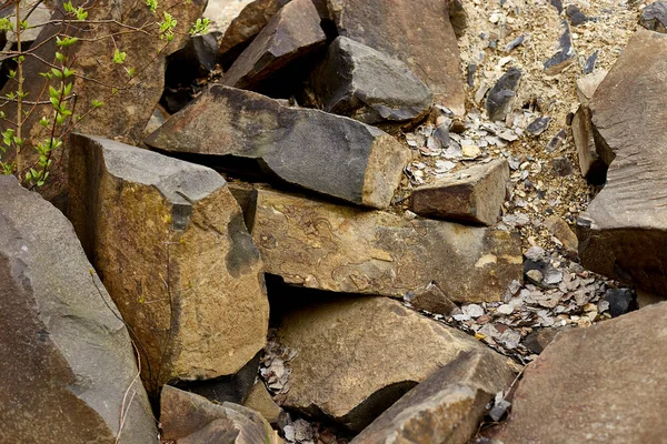 Basalt Stone Columns Close Ukraine Travel Rocks Shaped Pillars — Stock Photo, Image