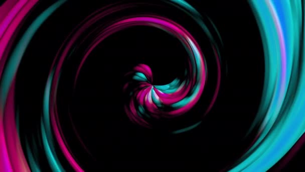 Swirling spiral circles. — Stock Video