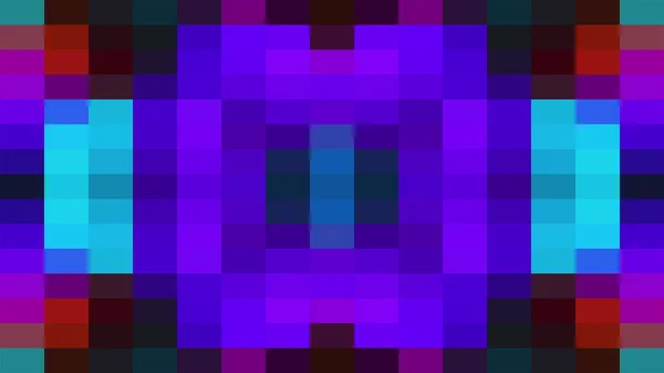 Fondo de mosaico de color, generado por ordenador. Superficie de bloques multicolores. representación 3d de estilo geométrico —  Fotos de Stock