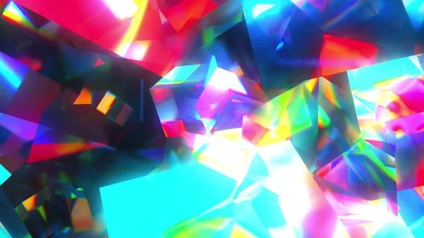 Diamantes con bordes pulidos de vidrio —  Fotos de Stock