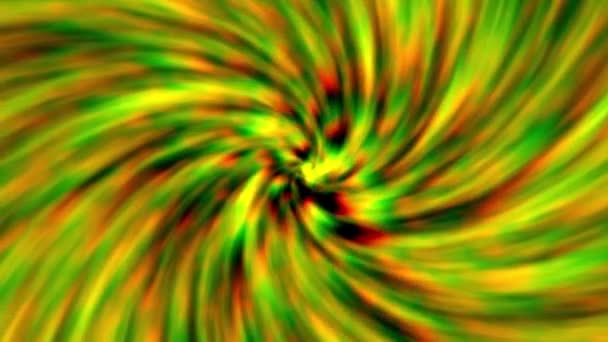 Cerchi a spirale vorticosi — Video Stock