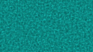 Yüzeyde su yansımaları