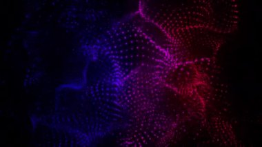 Akış parçacıklarından organik şekil