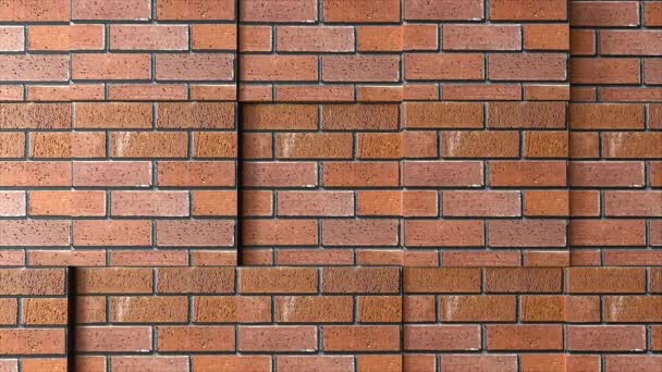 Mur de briques avec niches — Video