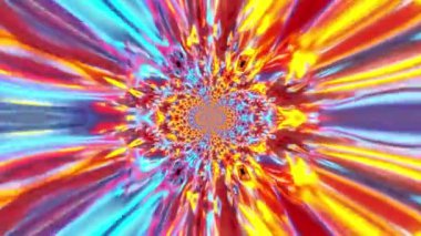 Renkli Kaleida tüneli