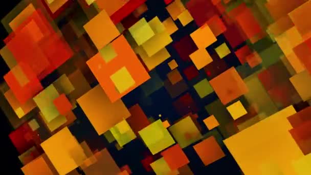 Capas abstractas de rectángulos — Vídeos de Stock