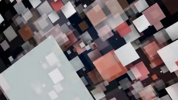 Abstract layering of rectangles — Vídeo de Stock