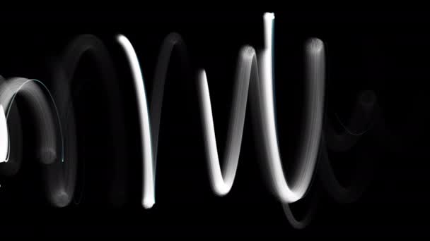 Abstract spiral lines — Stockvideo
