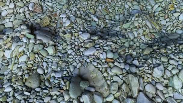 Wavy piles of gravel — ストック動画