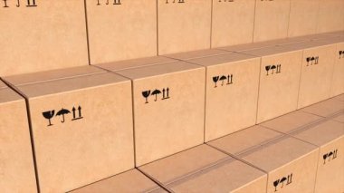 Satır karton paket kutuları