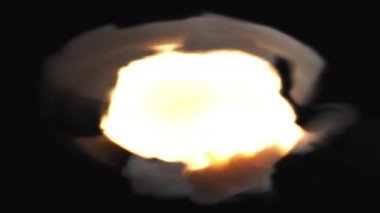 Dumanlı sihirli ateş