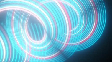 Soyut spiral kıvrım çizgileri, bilgisayar tarafından oluşturulan arkaplan, 3B oluşturma arkaplanı