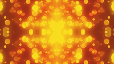 Scattering christmas gold particles