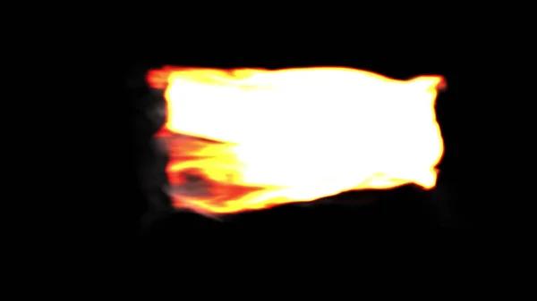 Chaotický ohnivý výbuch — Stock fotografie