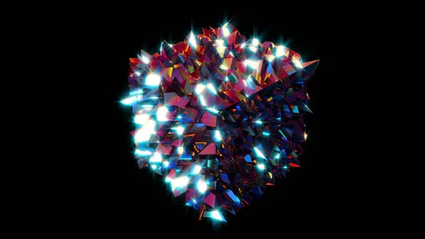 分形钻石元素 — 图库照片