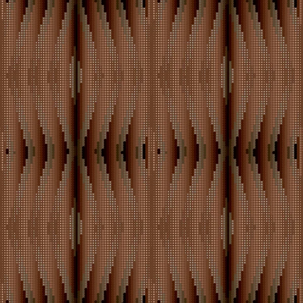 Halbtonkreise Nahtloses Muster Mosaik Ornamentaler Grunge Vektor Hintergrund Moderne Wiederholungskulisse — Stockvektor