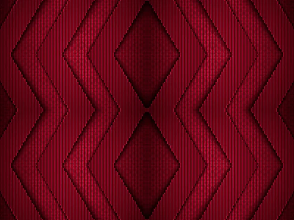 Zigzag Patrón Sin Costura Fondo Texturizado Rojo Brillante Elegante Halftone — Vector de stock
