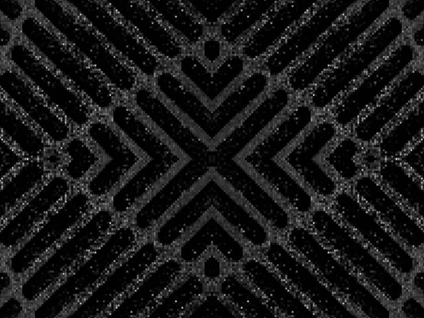 Texturizado Medio Tono Zigzag Patrón Sin Costura Vector Grunge Fondo — Vector de stock