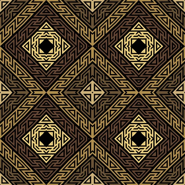 Style Ethnique Tribal Traditionnel Losange Motif Sans Couture Fond Décoratif — Image vectorielle