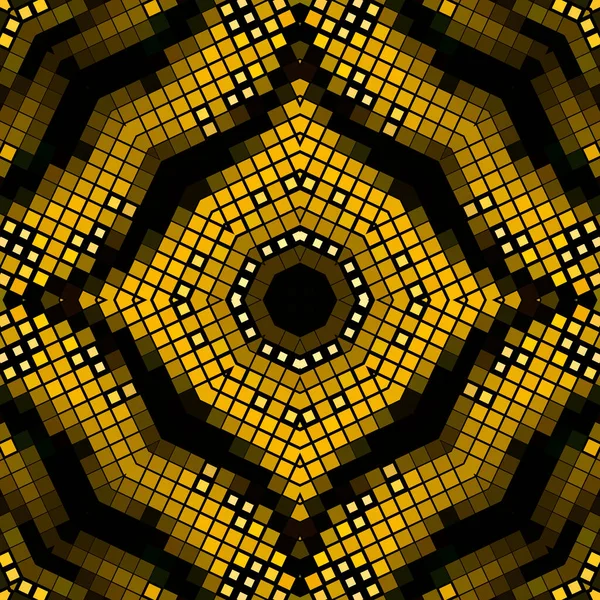 Полутоновый Красочный Бесшовный Рисунок Мозаичные Квадраты Векторный Светящийся Фон Геометрическое — стоковый вектор