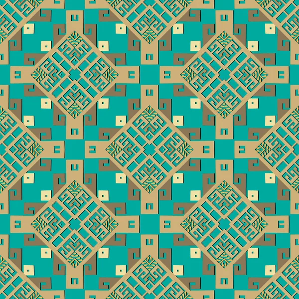 Kabile geleneklerine göre kusursuz bir düzen. Vektör folklorik tarzı arka plan. Yunan anahtarı, avare. Soyut geometrik süsler. Sonsuz süsleme dokusu. Dekoratif dekoratif modern tasarım.