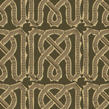 Kelt pürüzsüz desen. Geleneksel etnik tarz geleneksel vektör geçmişi. Renkli, karmaşık çizgili, desenli sanat deseni. Zigzag çizgilerini tekrar et. Modern zig zag tasarımı. Sonsuz doku.