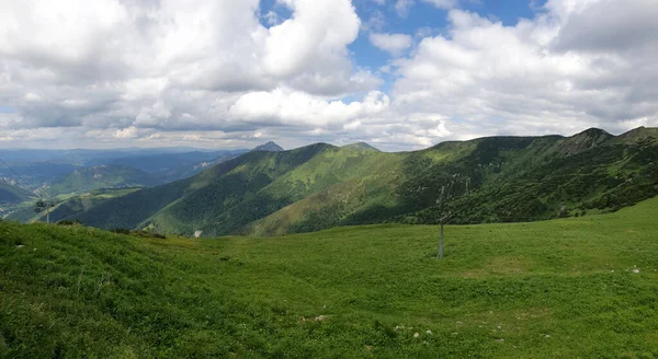 Paisagem Natural Sopé Alto Tatras Norte Eslováquia Início Verão Com — Fotografia de Stock