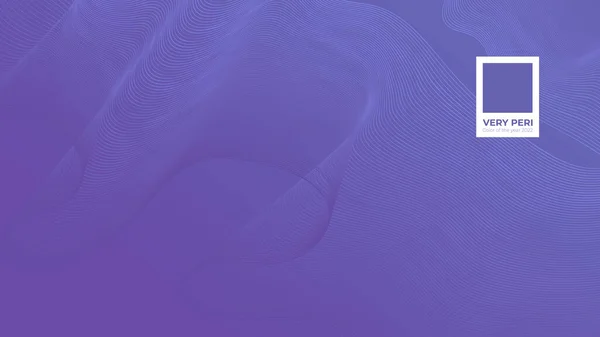 Væskeplakatforside med moderne veriperi farge fra år 2022. Geometrisk mal for fiolett og purpur abstrakt form med blandingsformer. – stockvektor