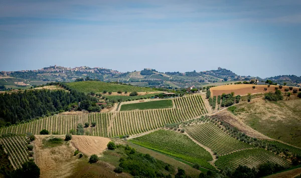 Lights Shadows Marche Hills Italy —  Fotos de Stock