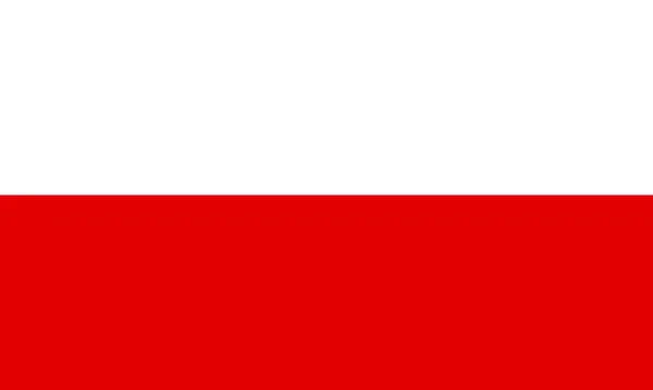 Civil Flag German State Thuringia Accurate Proportion Official Colors — стоковое фото