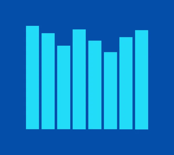 Histogram. İş çizelgesi. Grafik. Ekonomi ve istatistik kavramı.