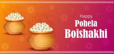 Bengali Yeni Yıl Pohela Boishakh 'ın Mevsimler Arkaplanı