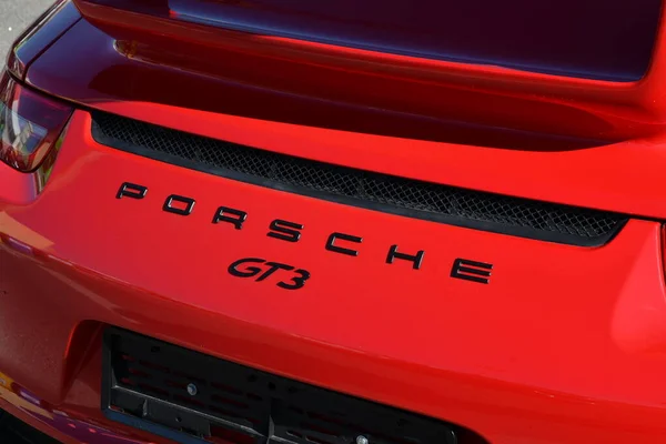 Mugello Circuit Italië September 2021 Detail Van Een Porsche Carrera — Stockfoto