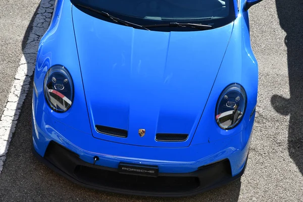 Circuito Mugello Italia Septiembre 2021 Porsche 992 Gt3 2021 Paddock — Foto de Stock