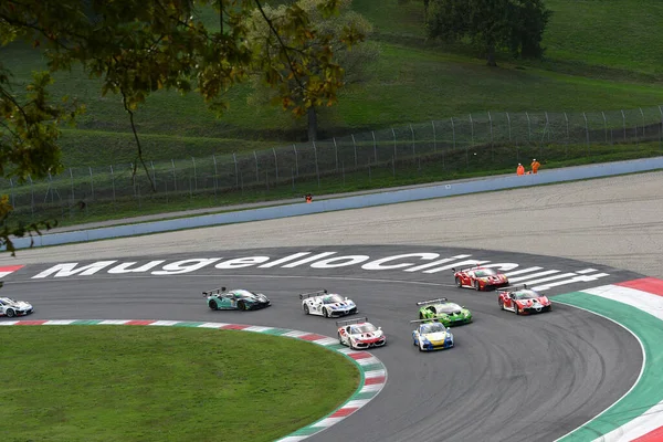 Mugello Pisti Talya Ekim 2021 Muhbirin Yarış Finali Sprint Talya — Stok fotoğraf