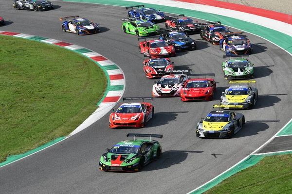 Circuit Mugello Italie Octobre 2021 Départ Course Final Sprint Italie — Photo