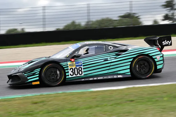 Mugello Circuit Italie Octobre 2021 Ferrari 488 Challenge Evo Équipe — Photo