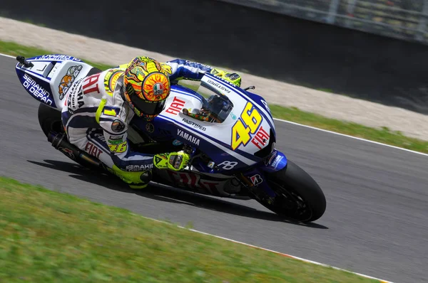 2015 Mugello Italy June 2010 Italian Yamaha Rider Valentino Rossi — 스톡 사진