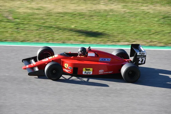 Scarperia Mugello 2021 Ferrari Model 640 1989 Nigel Mansell Action — 스톡 사진