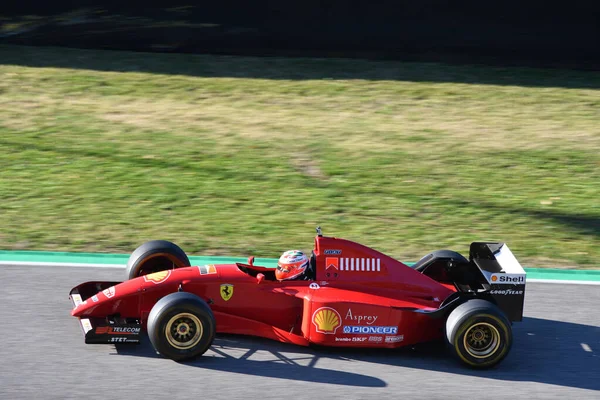 Scarperia Mugello Novembro 2021 Ferrari 412T2 Ano 1995 Jean Alesi — Fotografia de Stock