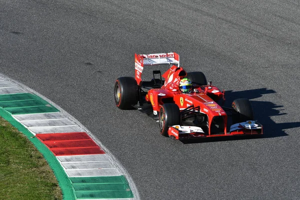 Scarperia Mugello Novembro 2021 Ferrari F138 Ano 2013 Fernando Alonso — Fotografia de Stock