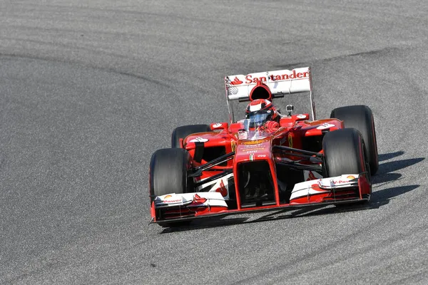 Scarperia Mugello November 2021 Ferrari F138 2013 Fernando Alonso Aktion — Stockfoto