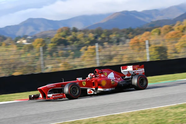 Scarperia Mugello Novembro 2021 Ferrari F138 Ano 2013 Fernando Alonso — Fotografia de Stock