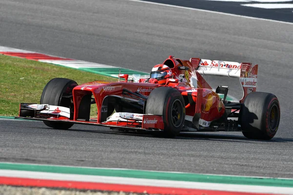Scarperia Mugello Novembro 2021 Ferrari F138 Ano 2013 Fernando Alonso — Fotografia de Stock